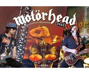 Calendario Motörhead 2025: el calendario oficial con una visión muy privada de la vida de Motörhead. Calendario de pared. Calendario oficial