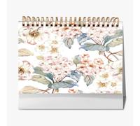 Calendario musical de notas musicales voladoras para piano 2026, calendarios de escritorio para agricultores