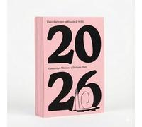 Calendario no ordinario 2026 - 365 días de cuentos, ilustraciones y curiosidades | A6 de mesa | Autores: Mininno & Mirti | Edición de colección en italiano