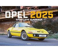 Calendario Opel 2025: 12 modelos deportivos clásicos de la casa Opel Calendario de pared 2025. Coche deportivo