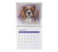 Calendario para perros 2026 - Cute Dog Calendars Planner | Calendario familiar de 12 meses | Cute Cartoon Puppy Planner For Home School Wall Desk Daily Scheduling Holiday Tracking