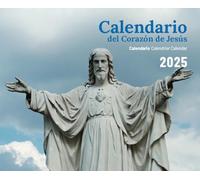 Calendario pared con Faldillas Sagrado Corazón 2025 (CALENDARIOS Y AGENDAS)