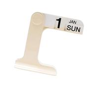 Calendario permanente plegable sobre tablero de ABS, diario con fecha, mes semanal, planificación diaria, escritorio