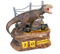 Calendario Jurassic Park - Jurassic Park Merchandising : Decoración habitación | Figura Dinosaurio T Rex de Calendario sobremesa - Dinosaurios Jurassic World