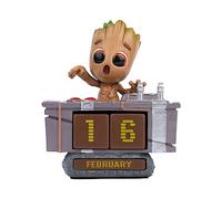 Calendario Perpetuo Groot 3D - Groot Figura de Marvel para Decoracion Habitacion Juvenil - Calendario sobremesa para niños │ Muñecos Marvel Merchandising Oficial