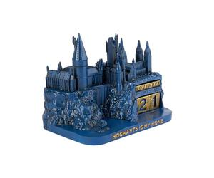 Calendario Perpetuo Harry Potter Castillo Hogwarts 3D - Figura Harry Potter Regalos │ Decoración Habitacion para niños y adultos (14,2x10cm)