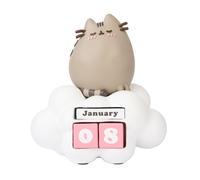 Calendario Perpetuo Pusheen 3D - Figura gato Kawaii para Decoracion Habitacion niña - Calendario sobremesa para niños │ Regalos Pusheen Cat Merchandising Oficial