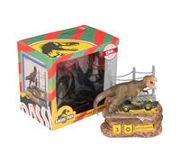 Calendario perpetuo sobremesa Jurassic Park - Jurassic World rebirth merchandising : Decoración habitación | Figura dinosaurio T Rex de Calendario sobremesa - Dinosaurios Jurassic World