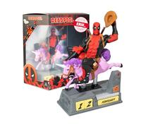 Calendario perpetuo sobremesa Marvel Deadpool -Figura como Decoración habitación | Calendario sobremesa Marvel : Regalos Merchandising Oficial