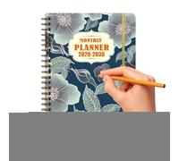 Calendario Planificador,Cuaderno De Fechas Para La Gestión Del Tiempo De 5 Años - Planificador Para 5 Años De 2026 A 2030 | Para Estudiantes Y Planificación Y Notas En La Oficina