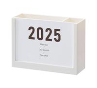 Calendario portalápices de mesa - Calendario de escritorio, organizador para lápices de escritorio, organizador de escritorio con visualización del día del mes, innovador calendario de mesa