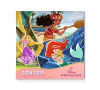 CALENDARIO PRINCESAS DISNEY 2024/2025 16 MESES