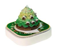 Calendario reloj 2026 | Calendario de 2026 Árbol de Navidad 3D, organizador de planificación diaria con luz - para profesores, estudiantes adultos, Navidad, casa, dormitorio, mesita de noche