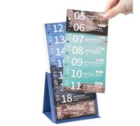 Calendario Taco 2026,Planificador De Escritorio Decorativo - con Base Magnética y Tema de Desafío - para Casa Oficina Dormitorio Sala de Estar Escuela Guardería