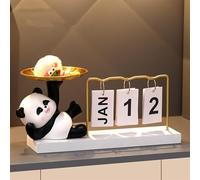 Calendarios de escritorio motivacionales Calendario con base de madera, escritorio perpetuo diario bandeja organizadora, moderno reutilizable Calendario de pared AT-A-GLANCE 2026