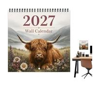 Calendarios De Pared 12 Meses Planificación Colgante Con Lindo Diseño De