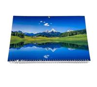 Calendrier 2026 À Affichage Sur 3 Mois | Calendrier D'affichage Sur 3 Mois | Planificateur Mensuel De Janvier 2026 À Février 2027 - Pour Le Bureau À Domicile, L'école, L'appartement, L'entrée, La Cham