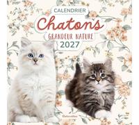 Calendrier Chatons grandeur nature 2027 (Les millésimes)