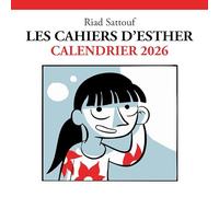 Calendrier Les Cahiers d'Esther