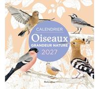 Calendrier Oiseaux grandeur nature 2027 (Les millésimes)