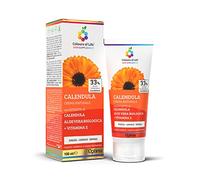 Caléndula Crema; tratamiento Calmante Natural y Perfecto Después Del Sol, con Aloe Vera organica y Vitamina E, natural soothing treatment Colours Of Life 100 ml