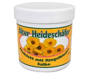 Calendula + Melkfett Salve - Calendario y curación - Esmalte, piel irritada, picaduras, picaduras, quemaduras menores - 100 ml por Alter Heideschafer