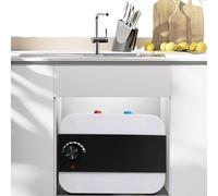 Calentador Agua Electrico Instantáneo 6L cocina bajo fregadero 1500W Temperatura Constante termo electricoCalentador de agua resistente a la presión con baño, cocina, ducha o bañera