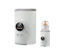 Calentador Biberón Portátil - Aparato USB Calientaleche Materna | Calefactor Multifunción | 18W Caldeo Rápido, Control Exacto Temperatura, Enchufe 5V/9V USB, Para Leche Materna O Fórmula, Hogar, Coche