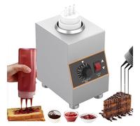 Calentador Comercial De Botellas Para Salsa De Queso, Dispensador De Chocolate Caliente, Calentador De 1/2/3/4 Botellas Para Salsa De Queso, 86-185°F Temperatura Ajustable(1grids)