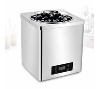 Calentador Comercial De Perlas De Tapioca, Máquina Calentadora De Perlas De Acero Inoxidable, Máquina Calentadora De Perlas para Té De Burbujas, Control De Temperatura De 30 A 100 °c,
