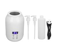 Calentador de Aceite de Masaje, Botella Individual Calentador de Aceite de Masaje Pantalla LED Control Táctil Ajuste de Temperatura Calentador de Botella de Aceite Esencial 110-240V(EU)