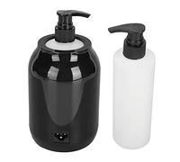 Calentador de Aceite de Masaje, Calentador de Aceite de Masaje de una Sola Botella Pantalla LED Temporización de Ajuste de Temperatura Portátil para Masajistas para Lociones (Enchufe de la UE)