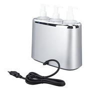 Calentador de Aceite de Masaje, Calentador Loción Digital de 3 Botellas, Temperatura Ajustable Aceite Equipo de Tratamiento Salón Belleza, Promover la Esencia de Loción Absorción