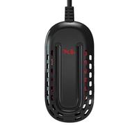 Calentador de acuario impermeable de 50 W con control inteligente de temperatura, pantalla LED y tecnología antiexplosión para tanques de 12 a 24 litros