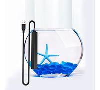 Calentador de acuario pequeño, calentador de peceras de 5 W, mini calentador sumergible alimentado por USB, barra de calefacción para tanques de agua de 0,5 a 2,5 L, 5 W