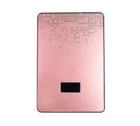 Calentador De Agua Caliente Eléctrico, Caldera Instantánea Sin Depósito, Juego De Ducha Sin Depósito For Baño, Termostato Seguro, Automático Inteligente,Protecciones de seguridad(Pink)
