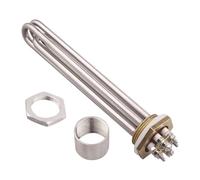 Calentador De Agua De Inmersión DERNORD, Compatible Con DC 1 1/4" BSP, DN32, 24 V, 36 V, 42 Mm, Rosca De Latón, For Energía Eólica Y Solar.(3pcs,24V 1500W)