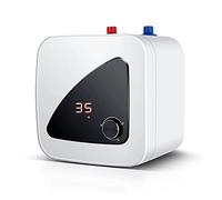 Calentador de agua eléctrico 1500W 12L Calentador de agua eléctrico Tanque de almacenamiento Cocina Hogar Baño Debajo del fregadero Caldera de agua caliente Pequeña herramienta de cocina Calentador de
