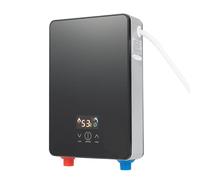 Calentador de Agua Eléctrico 220V/6500W Negro - 30-55 ℃ Para Baño y Ducha - Kit Completo
