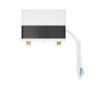 Calentador De Agua Eléctrico 3000W/6000W Calentador De Agua Caliente Instantáneo Caldera Hogar Cocina Calentadores Eléctricos calentar rápidamente(Szary,110 3000W)