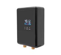 Calentador de agua eléctrico, 4500 W, mini calentador de agua eléctrico con indicador de temperatura, pequeño calentador de agua para cocina, cuarto de baño