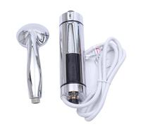 Calentador de agua eléctrico, 5500 W, 220 V, sin depósito, mini calentador de agua con ducha, 30 - 55 ℃, indicador de temperatura LED, protección contra ebullición en seco, para lavabos, cocinas