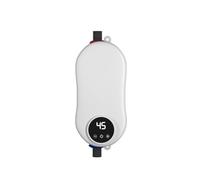 Calentador de agua eléctrico 5500W, calentador instantáneo sin tanque, cocina, baño, ducha, caliente, Grado industrial(Shower)