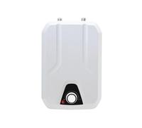 Calentador de agua eléctrico 8L, calentamiento rápido 1500W con control temperatura for fregadero cocina y baño, Grado industrial(Down)