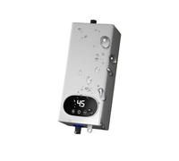 Calentador de agua eléctrico Calentador De Agua Caliente De 5500W, Calentador De Agua Instantáneo Sin Tanque, Termostato, Calentador De Inducción, Calentadores Eléctricos Táctiles Inteligentes, Ducha