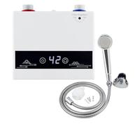 Calentador de agua eléctrico Calentador De Agua Instantáneo Sin Tanque, Calentadores Eléctricos For El Hogar, Cocina, Baño, Ducha, Calentador Caliente, Calentador De Agua Sin Tanque For Baño(With show