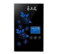 Calentador de agua eléctrico Calentador de inducción de baño de ducha caliente de velocidad de ducha eléctrica instantánea for el hogar calentador de agua caliente eléctrico calentamiento de agua 1 ud