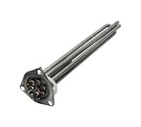 Calentador De Agua Eléctrico Con Tubo Calefactor De Brida Triangular 201SUS For Lavavajillas Y Tanque De Agua.(380V,355mm 12KW)