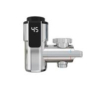 Calentador de agua eléctrico, Conector de grifo calentador de agua eléctrico de 3400 W, adaptador de grifo de agua caliente instantánea, instalación gratuita, calentador de agua sin tanque