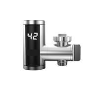 Calentador de agua eléctrico, Conector De Grifo Con Calentador Agua Eléctrico Instantáneo, "frío Y Calor Sin Tanque", Calentamiento Rápido 3400W 3S,para cocina,baño(1PCS)